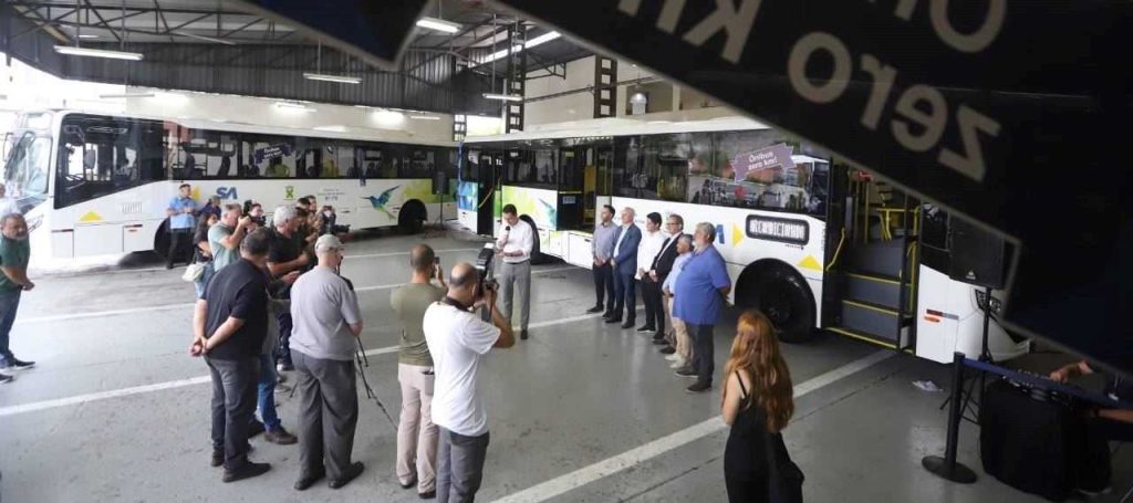 Novos ônibus Santo André 23-12-2022